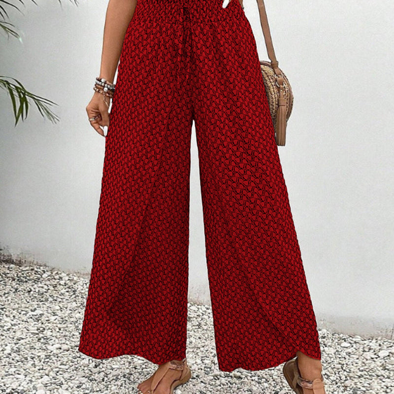 Louanne | Pantalon pour femmes à imprimé géométrique