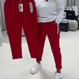 Pantalon Mode Élastique Cordon