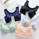 Soutien-gorge confort en soie de glace ultra-mince taille plus