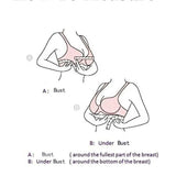 Soutien-Gorge Push-Up Sans Armatures Rembourré À Décolleté Plongeant – Ajoute Deux Bonnets