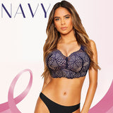 Soutien-Gorge À Découpes En Dentelle Sans Coutures Pour Silhouette Généreuse Ultimate Lift