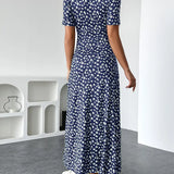 Robe Sexy Élégante Imprimée