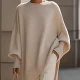 Pull Col Rond Loose Mi-Long