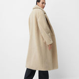 Wendy | Manteau long en peluche avec doublure chaude pour femme