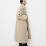 Wendy | Manteau long en peluche avec doublure chaude pour femme
