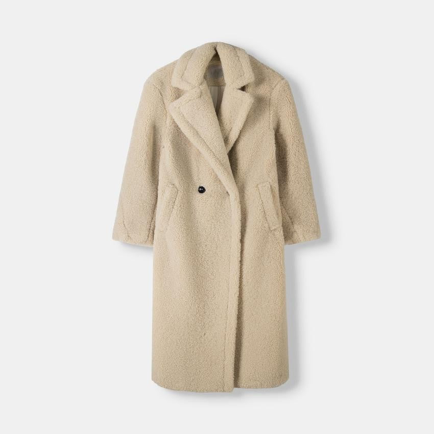 Wendy | Manteau long en peluche avec doublure chaude pour femme