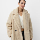 Wendy | Manteau long en peluche avec doublure chaude pour femme