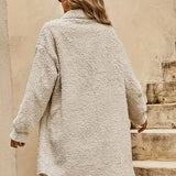 Karina | Manteau en peluche à coupe oversize pour femme