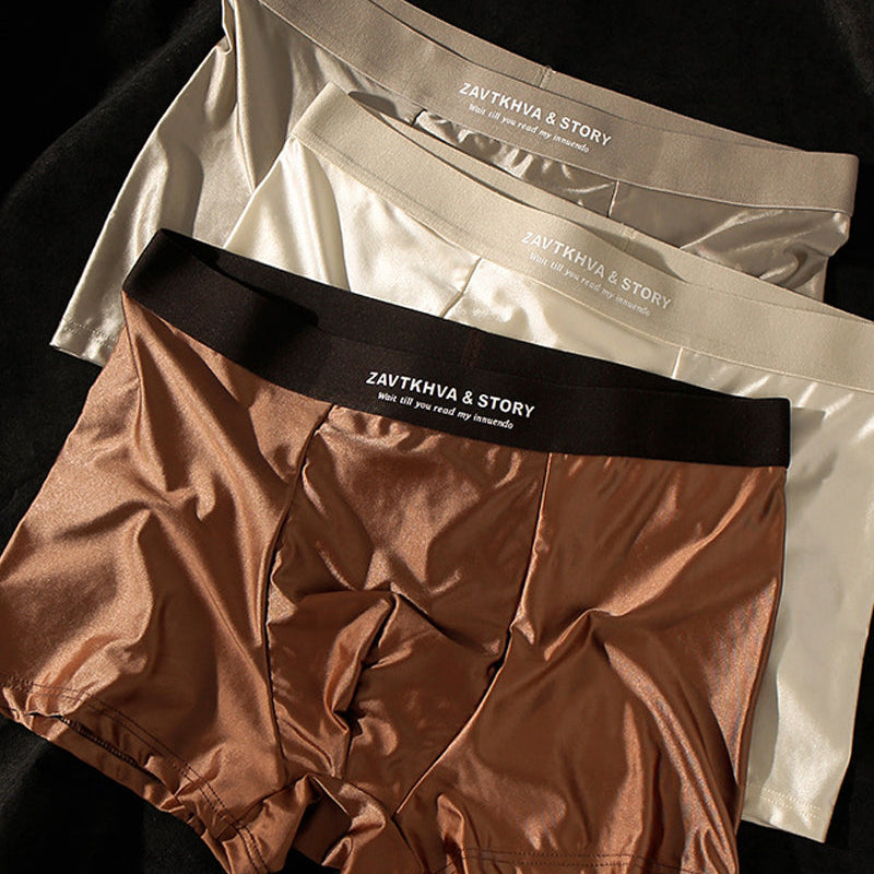 Luxe Soie Glacée Boxer Homme