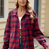 Oakley | Chemise à carreaux à manches longues pour femme