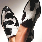 Becca - Chaussures à Imprimé Vache
