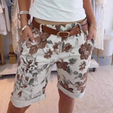 Short Décontracté Imprimé Bermuda