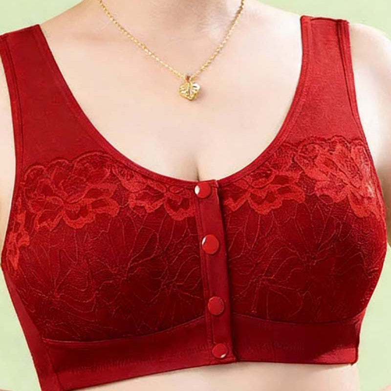 Sous-Vêtements Confortable Agrafe Devant Dentelle