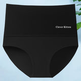 Culotte courte simple sans couture taille haute