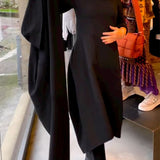 Robe élégante de couleur unie