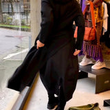 Robe élégante de couleur unie