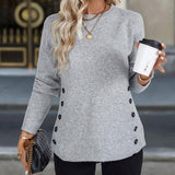 Pull À Enfiler Avec Boutons