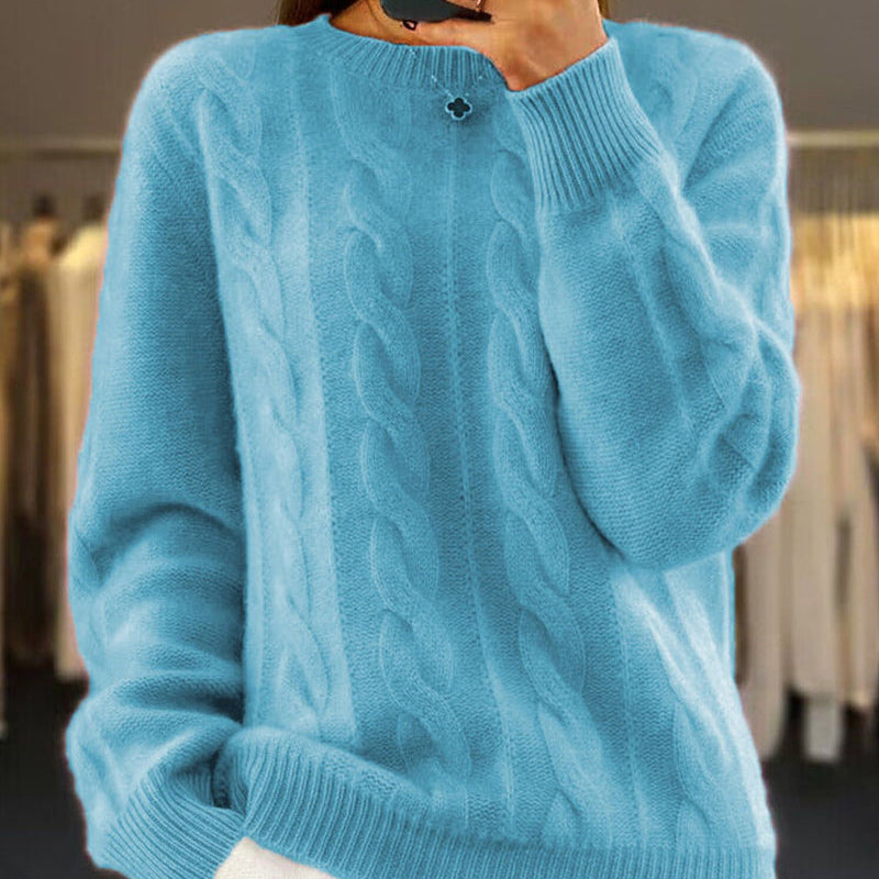 Pulls à couleur unie et à twist