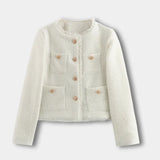 Ariane | Veste de mi-saison avec poches à rabat pour femme