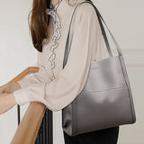 Sac à bandoulière simple de couleur unie