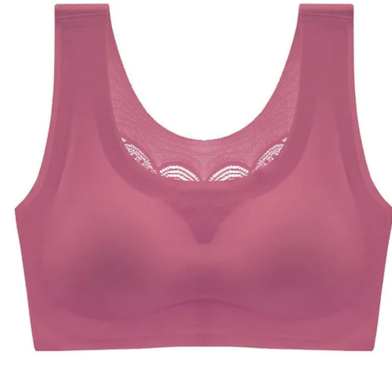 Soutien-gorge confort en soie de glace ultra-mince taille plus