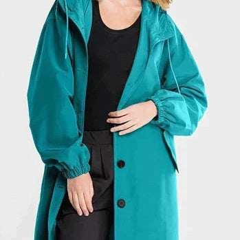 Lewis | Veste imperméable avec fermeture à boutons pour femme