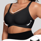 Soutien-Gorge Sans Armature Pour Femme En V Mesh – Bralette Confortable Et Offrant Un Bon Maintien