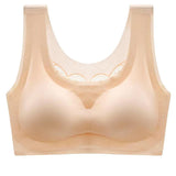 Soutien-gorge confort en soie de glace ultra-mince taille plus
