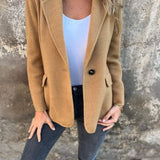Azura | Veste légère classique à coupe ajustée pour femme