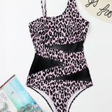 Maillot De Bain Sexy Découpé Épaules Dénudées Une Pièce