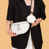 Sac à bandoulière en cuir pour femme