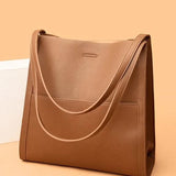 Sac à bandoulière simple de couleur unie