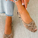 Sandales d'été en tricot