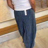 Jean Décontracté À Taille Élastique