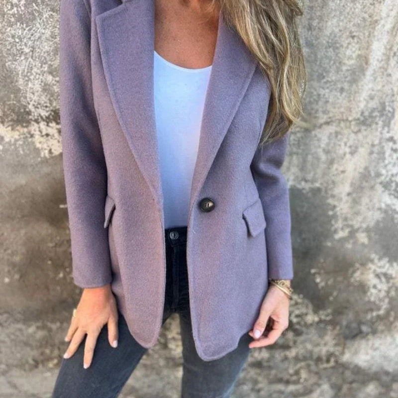Azura | Veste légère classique à coupe ajustée pour femme