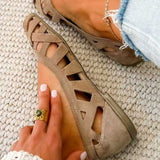 Sandales d'été en tricot