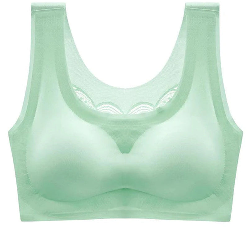 Soutien-gorge confort en soie de glace ultra-mince taille plus