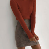 Solene | Pull col roulé classique pour femme