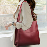Sac à bandoulière simple de couleur unie