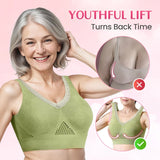 Soutien-Gorge Gainant En Coton Pur Confortable Et Sans Boutons