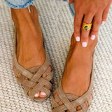 Sandales d'été en tricot