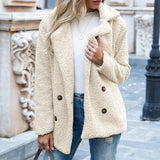 Vicky | Manteau en peluche décontracté au look élégant pour femme