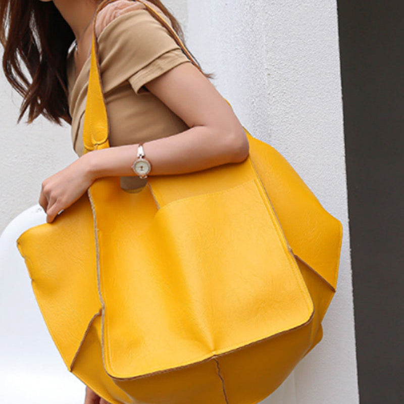 Sacs à main en cuir grande capacité pour femme