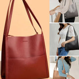 Sac à bandoulière simple de couleur unie