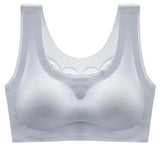 Soutien-gorge confort en soie de glace ultra-mince taille plus