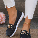Emelia | Mocassins Plat avec Boucle