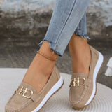 Emelia | Mocassins Plat avec Boucle