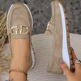 Emelia | Mocassins Plat avec Boucle