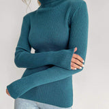 Solene | Pull col roulé classique pour femme