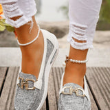 Emelia | Mocassins Plat avec Boucle